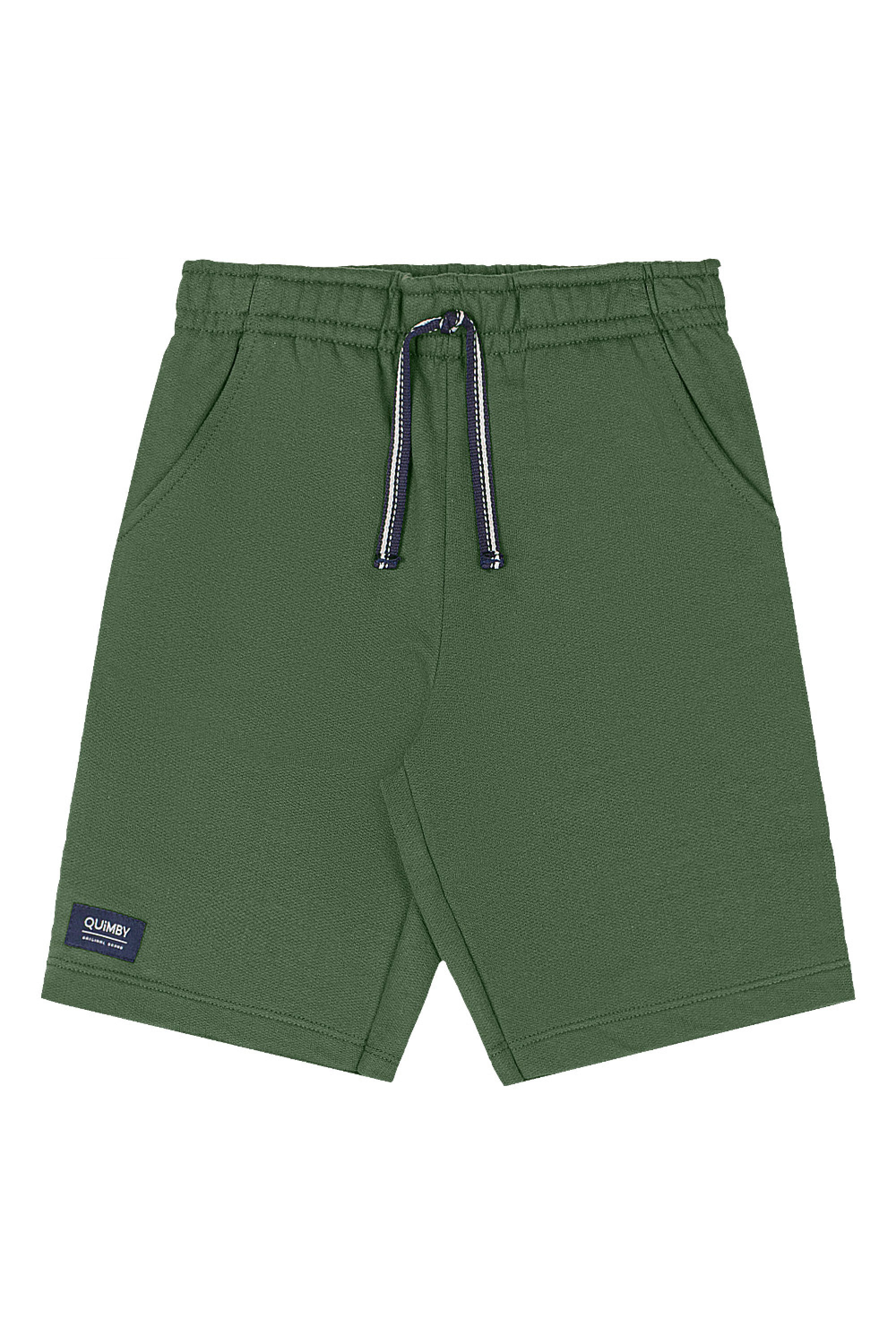 Conjunto Infantil Camiseta com Estampa 3D e Bermuda (Branco) Quimby - Imagem 41